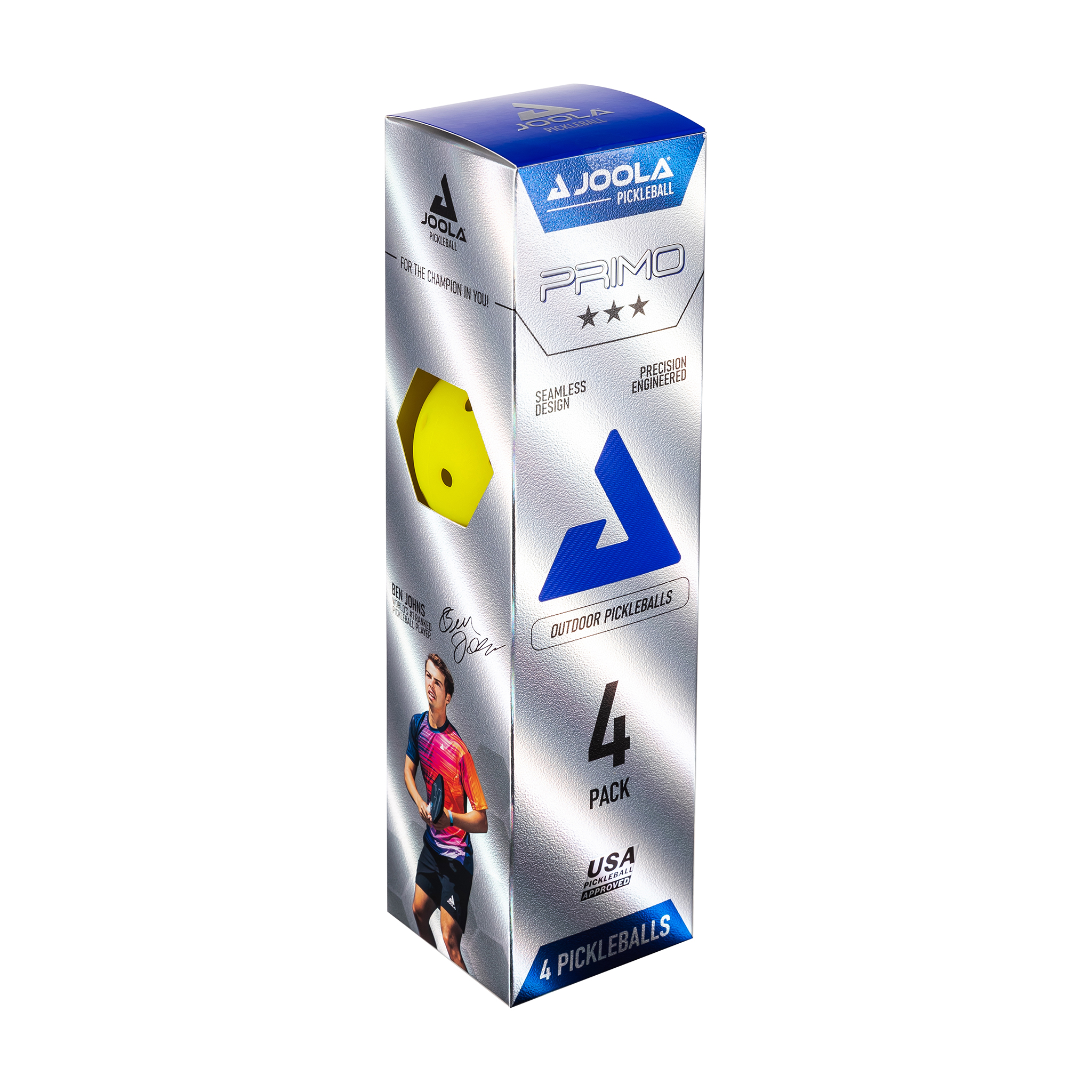 JOOLA Primo 3-Star Ball – כדורי פיקלבול מקצועיים