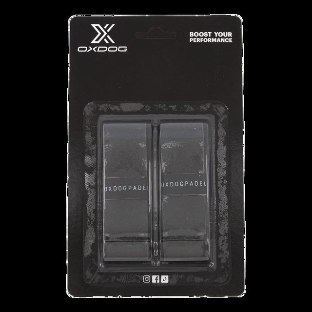 Oxdog SUPERTECH Overgrip 2 Pack Black – אוברגריפים לפאדל