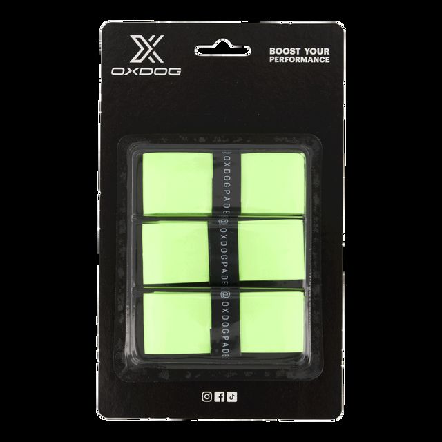 Oxdog OPTI Overgrip 3 Pack Yellow – אוברגריפים לפאדל